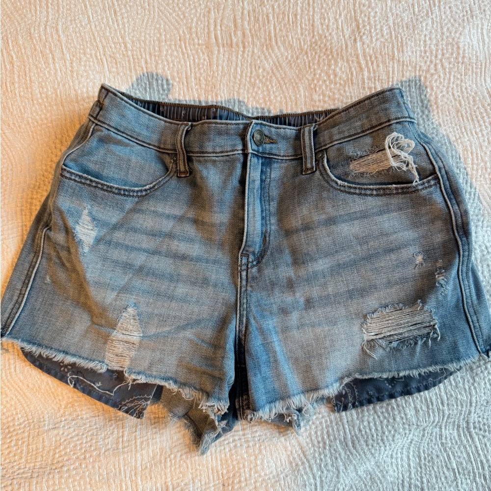 Aerie Soft Denim Jean Shorts
